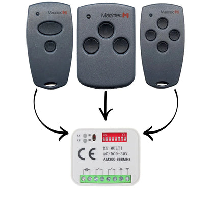 Garage Door Compatible Receiver