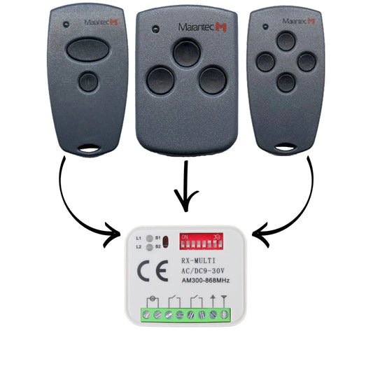 Garage Door Compatible Receiver
